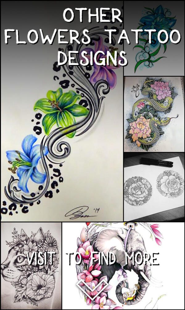 36 Other Flowers Tattoo Designs