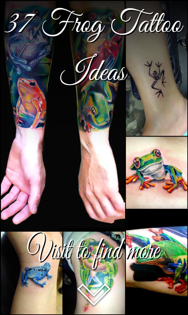 37 Frog Tattoo Ideas