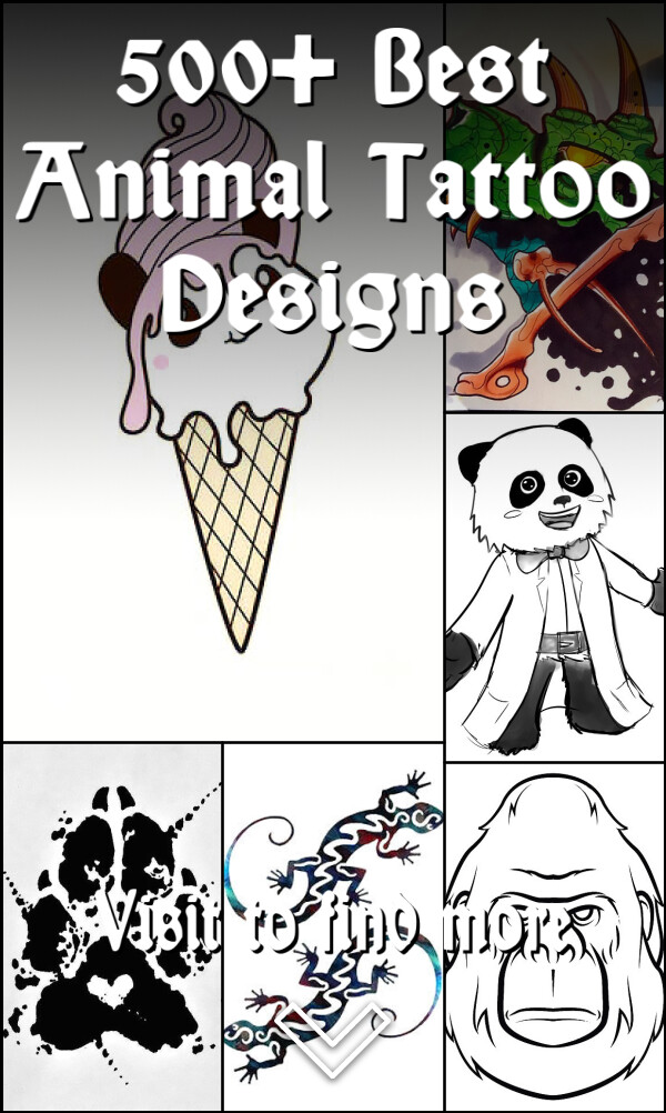 500+ Best Animal Tattoo Designs
