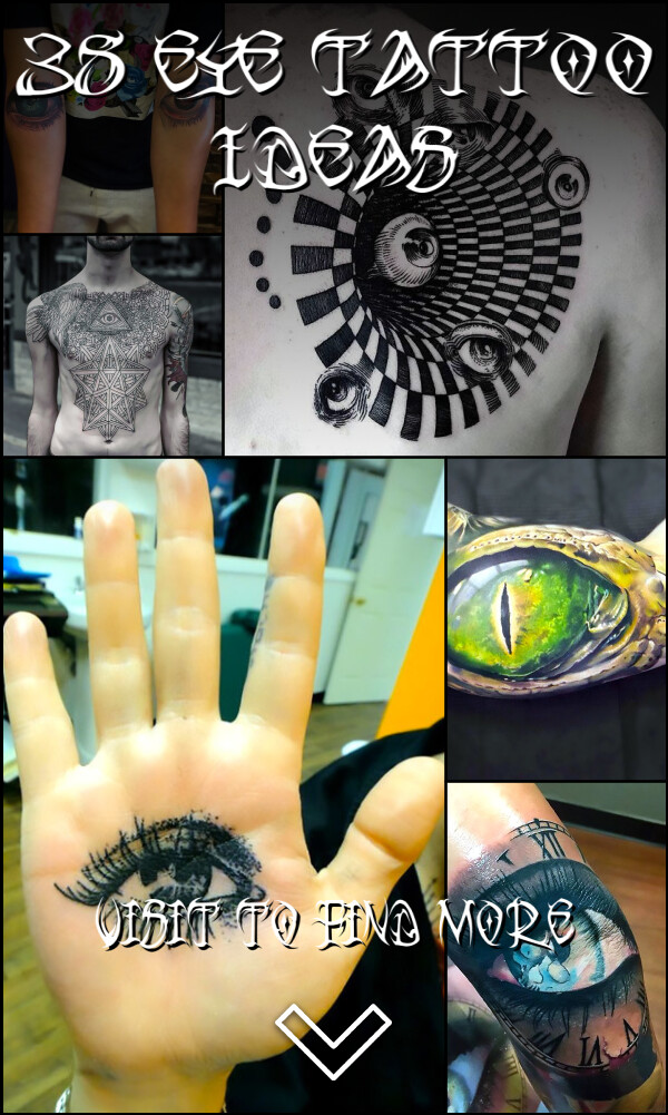 38 Eye Tattoo Ideas