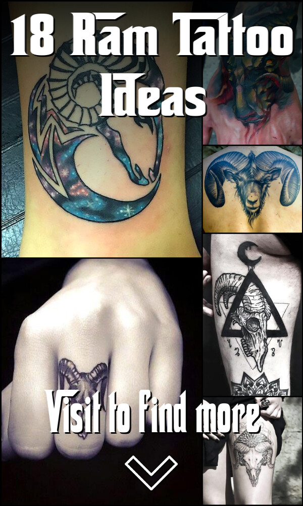 18 Ram Tattoo Ideas