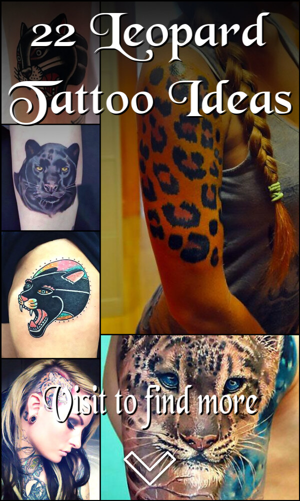 22 Leopard Tattoo Ideas