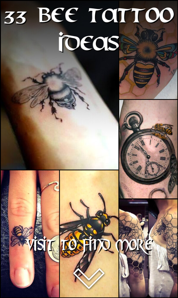 33 Bee Tattoo Ideas