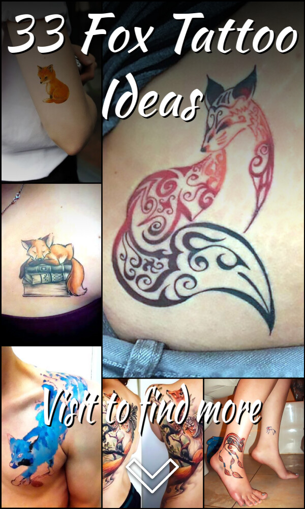 33 Fox Tattoo Ideas