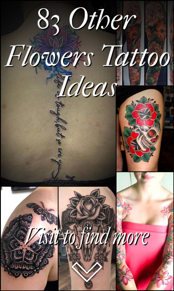 83 Other Flowers Tattoo Ideas