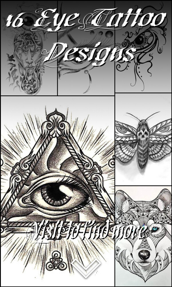 16 Eye Tattoo Designs