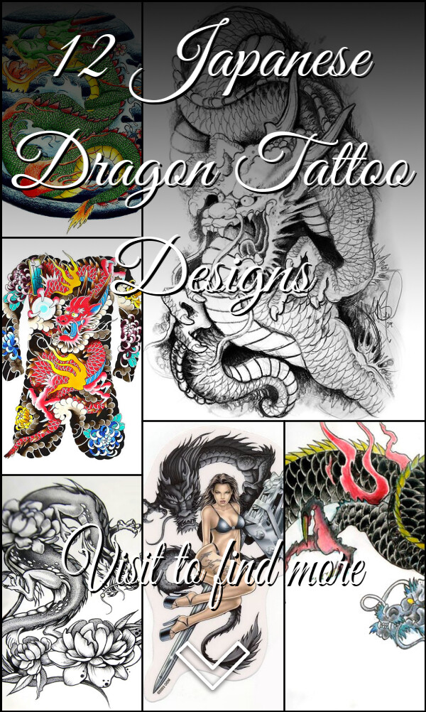 12 Japanese Dragon Tattoo Designs