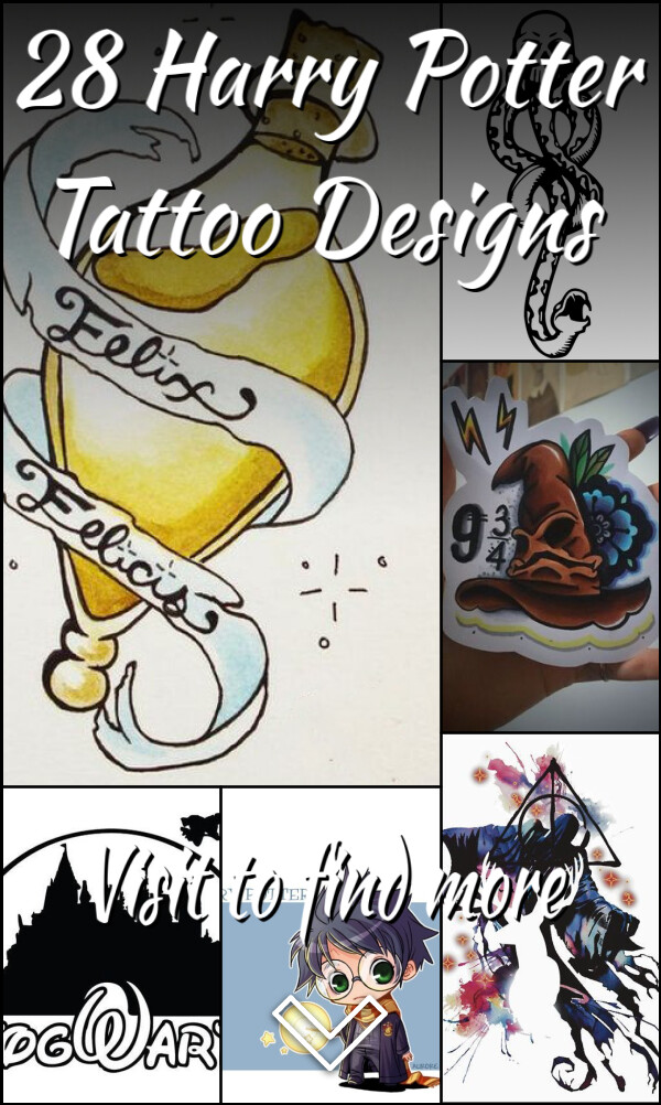 28 Harry Potter Tattoo Designs