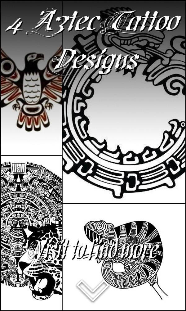 4 Aztec Tattoo Designs