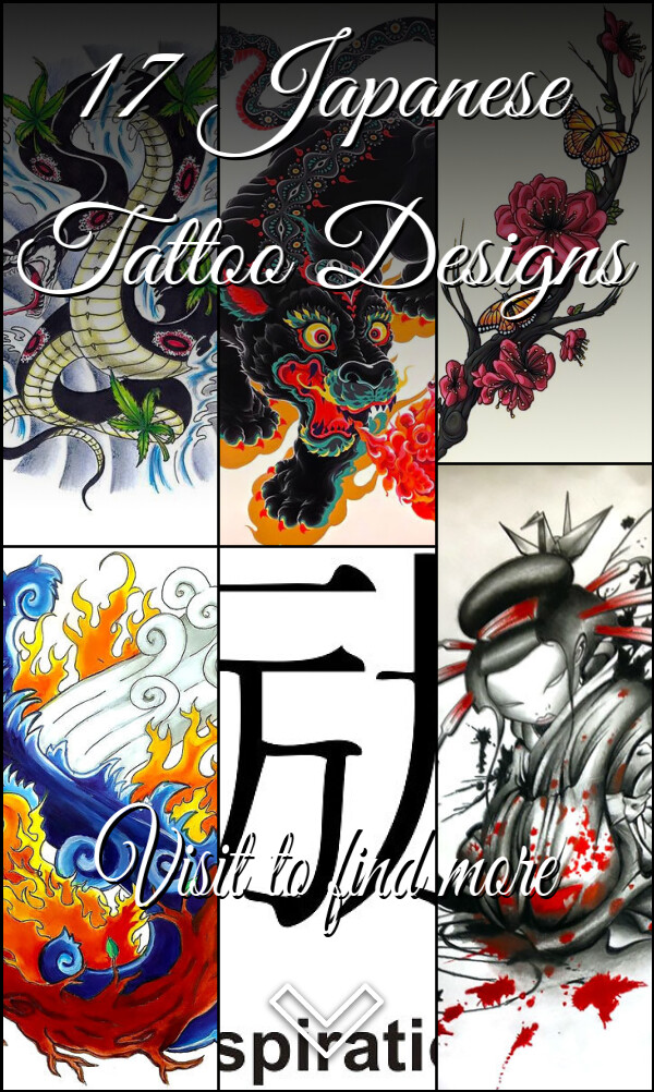 17 Japanese Tattoo Designs