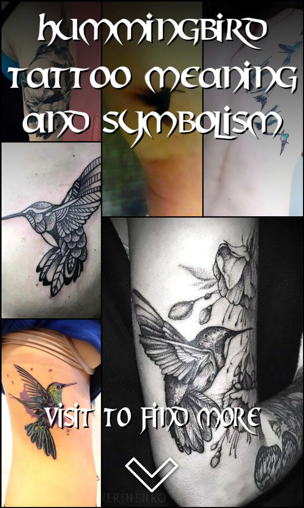 Hummingbird Tattoo Meaning and Symbolism