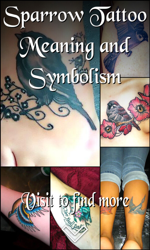 Sparrow Tattoo Meaning and Symbolism
