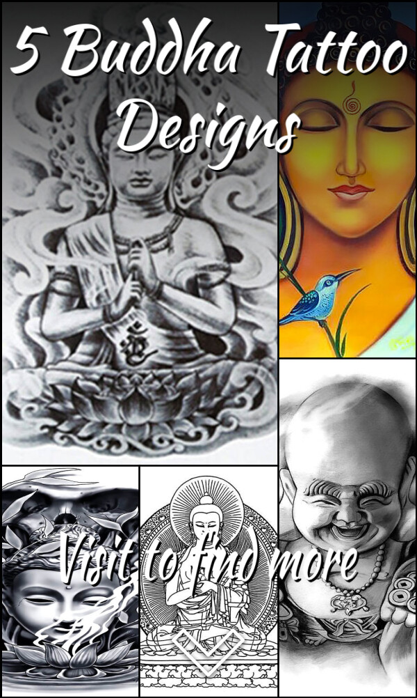5 Buddha Tattoo Designs