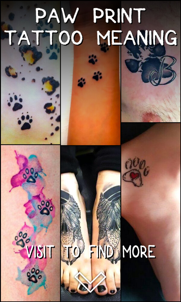 Paw Print Tattoo Meaning
