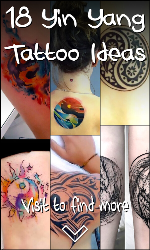 18 Yin Yang Tattoo Ideas