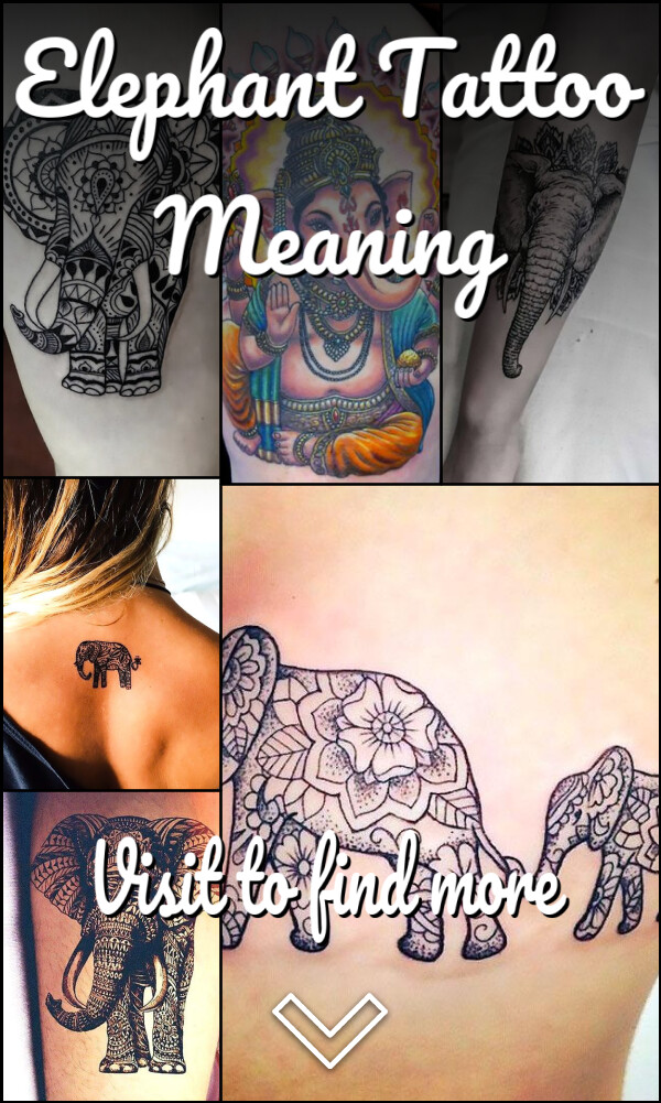 Elephant Tattoo Meaning