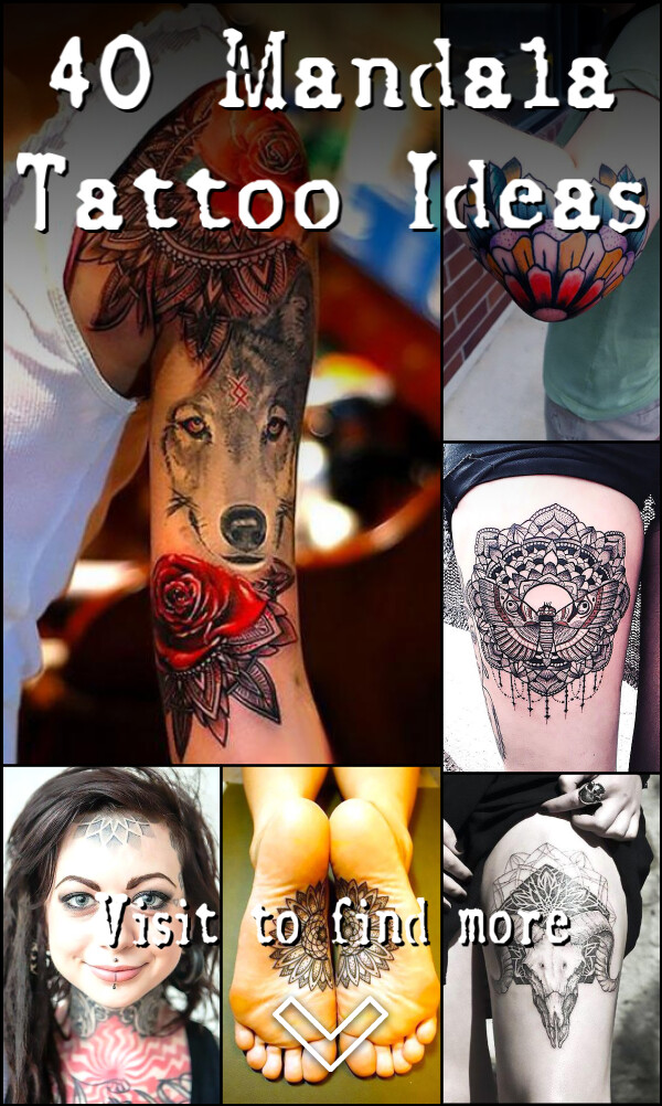 40 Mandala Tattoo Ideas