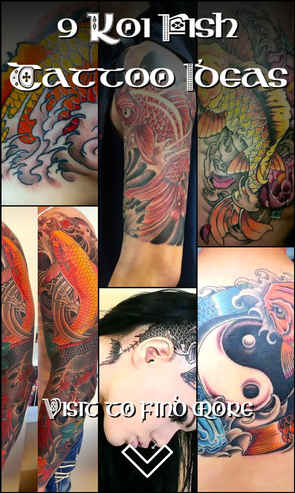 9 Koi Fish Tattoo Ideas