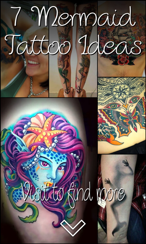7 Mermaid Tattoo Ideas