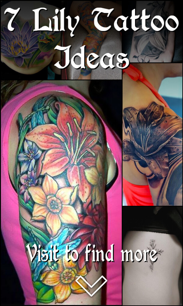 7 Lily Tattoo Ideas