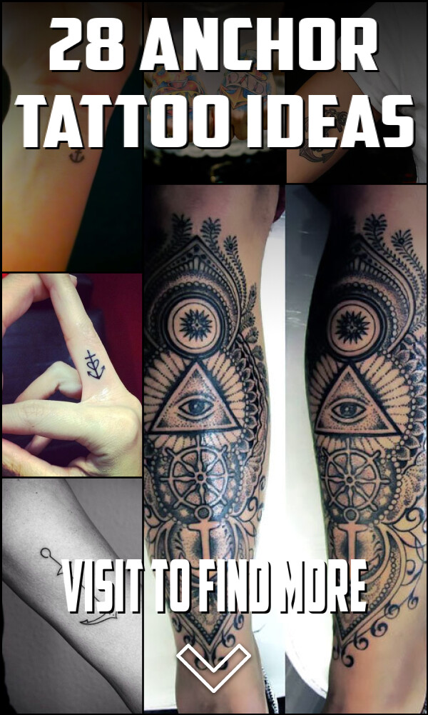 28 Anchor Tattoo Ideas