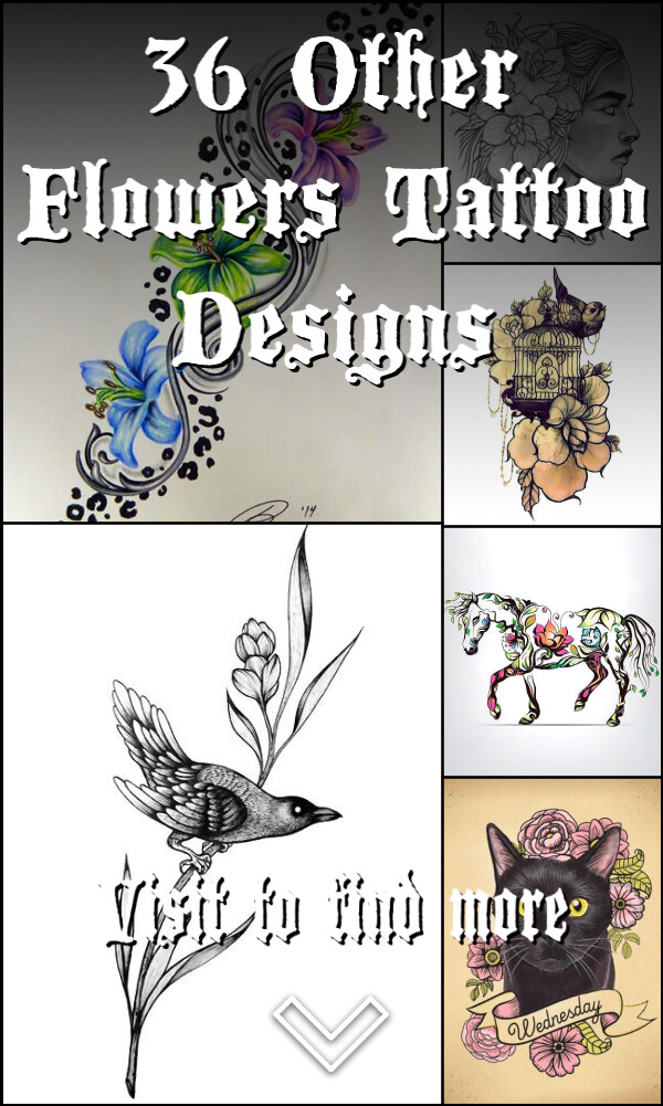 36 Other Flowers Tattoo Designs