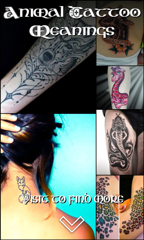 Animal Tattoo Meanings