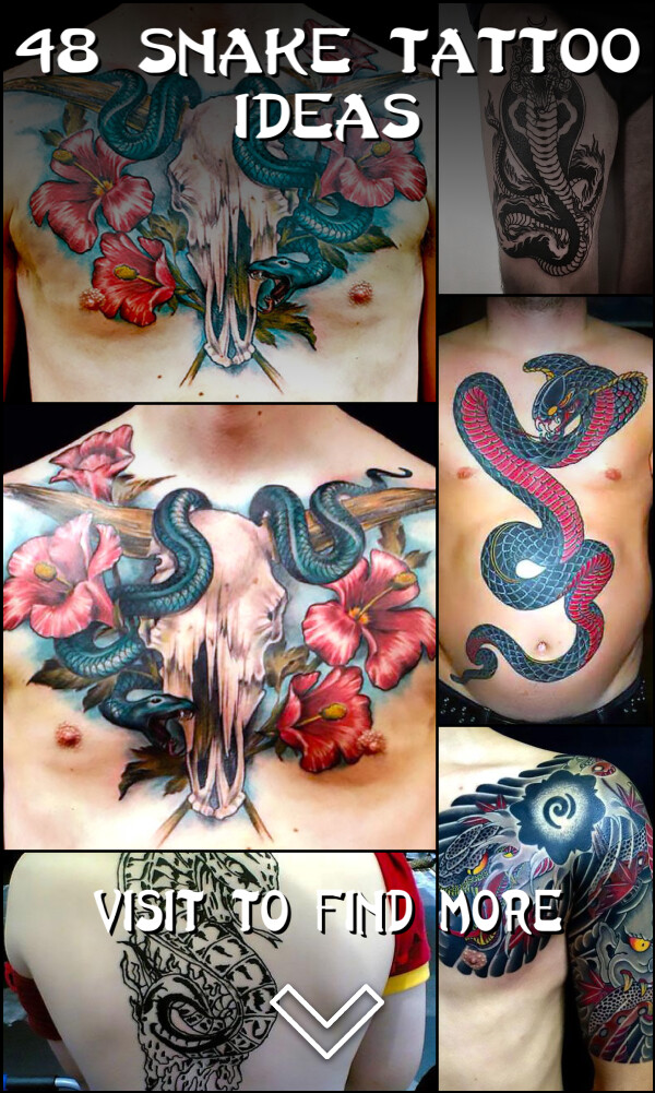 48 Snake Tattoo Ideas