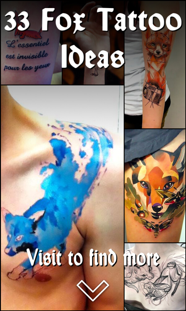 33 Fox Tattoo Ideas