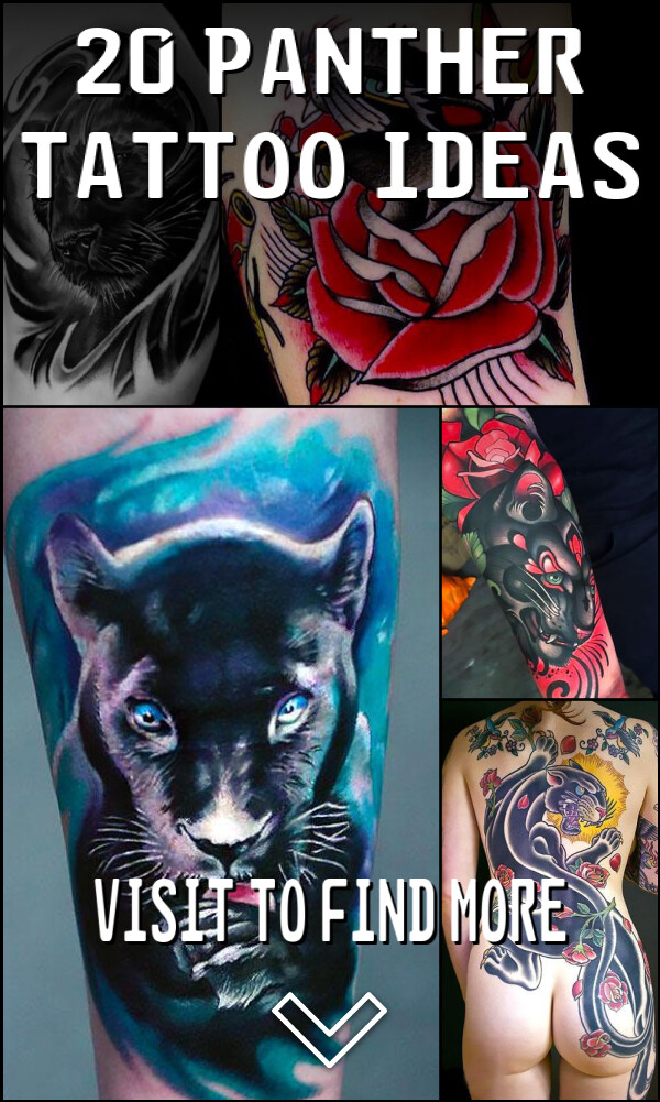 20 Panther Tattoo Ideas