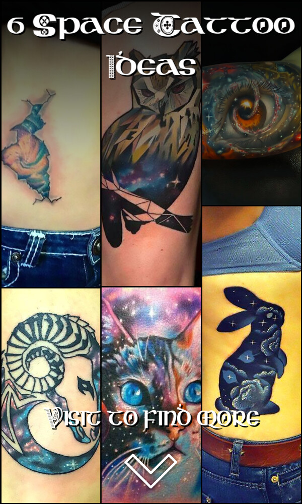6 Space Tattoo Ideas