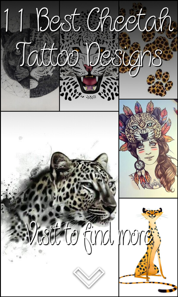 11 Best Cheetah Tattoo Designs