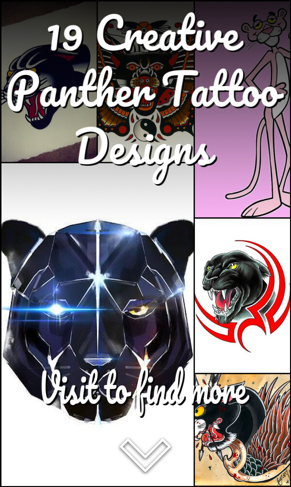 19 Creative Panther Tattoo Designs