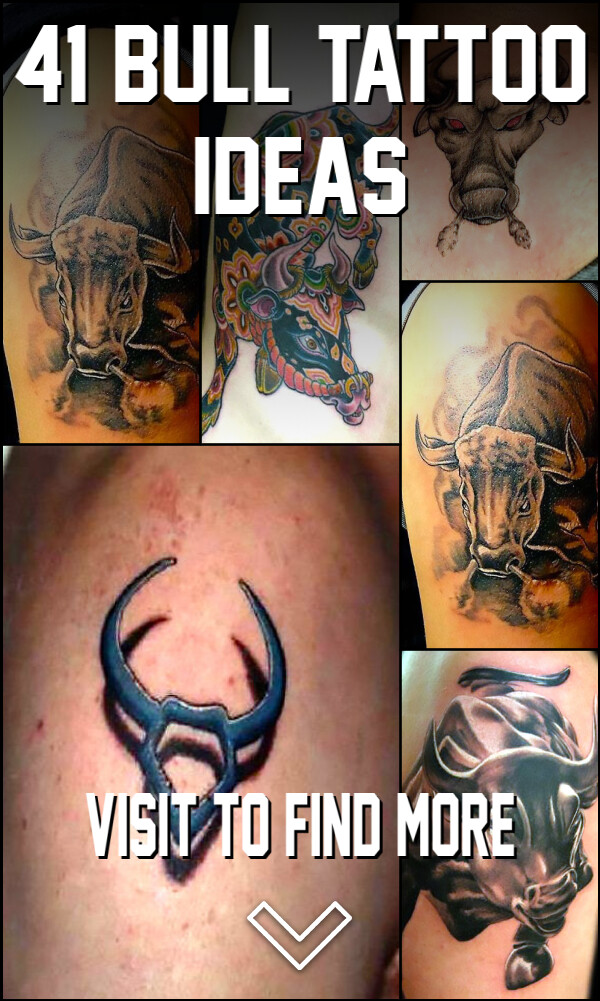 41 Bull Tattoo Ideas