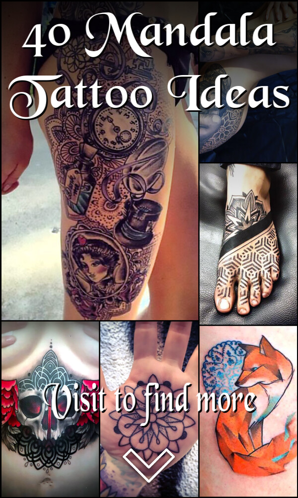 40 Mandala Tattoo Ideas