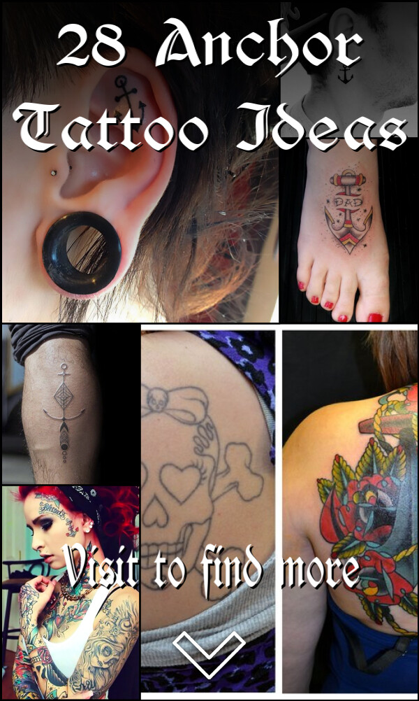 28 Anchor Tattoo Ideas