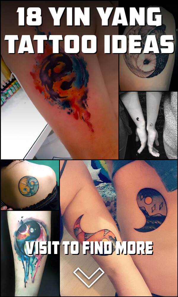 18 Yin Yang Tattoo Ideas