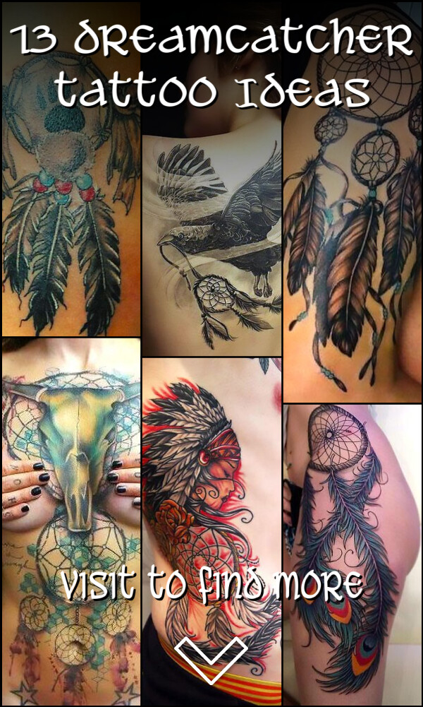 13 Dreamcatcher Tattoo Ideas