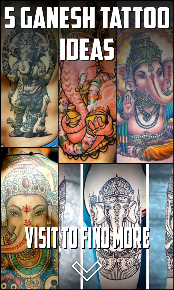 5 Ganesh Tattoo Ideas