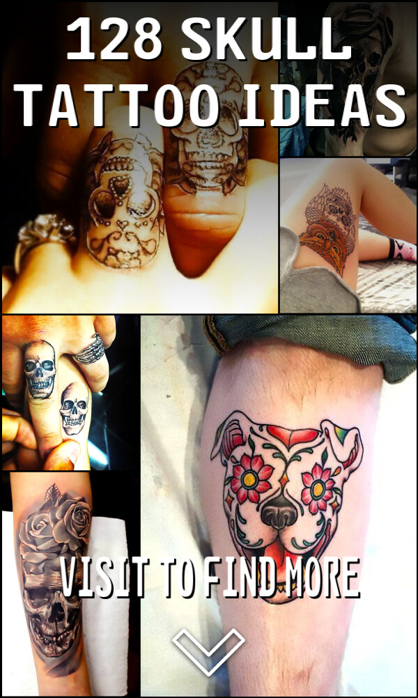 128 Skull Tattoo Ideas