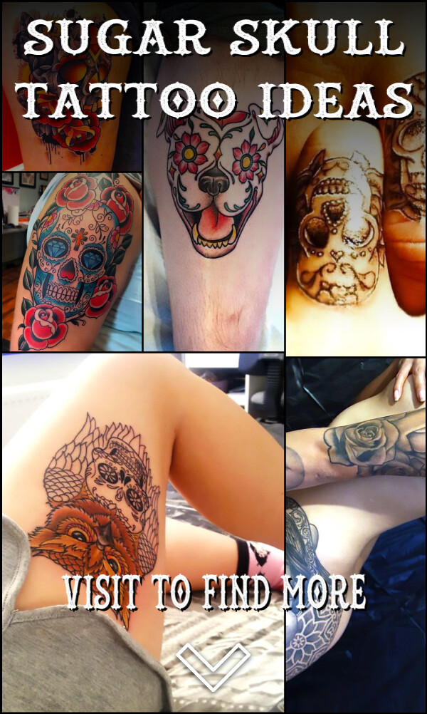 11 Sugar Skull Tattoo Ideas