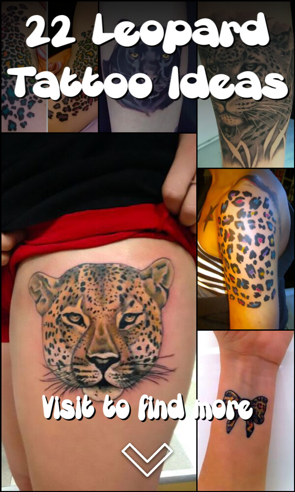 22 Leopard Tattoo Ideas