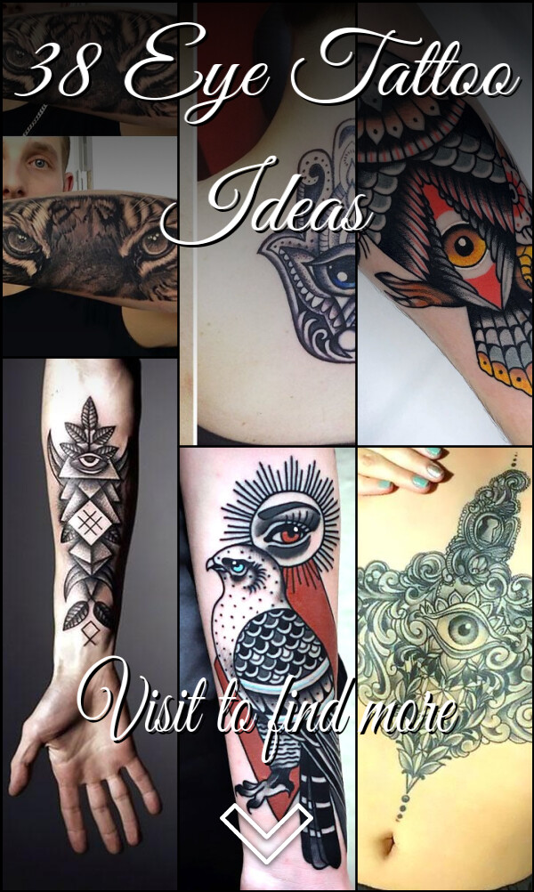 38 Eye Tattoo Ideas