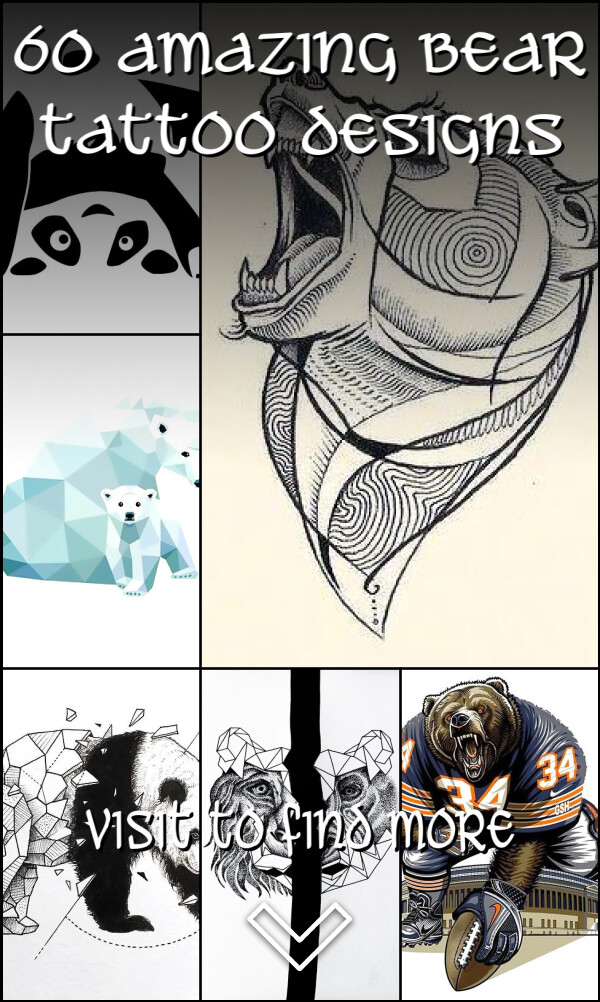 60 Amazing Bear Tattoo Designs