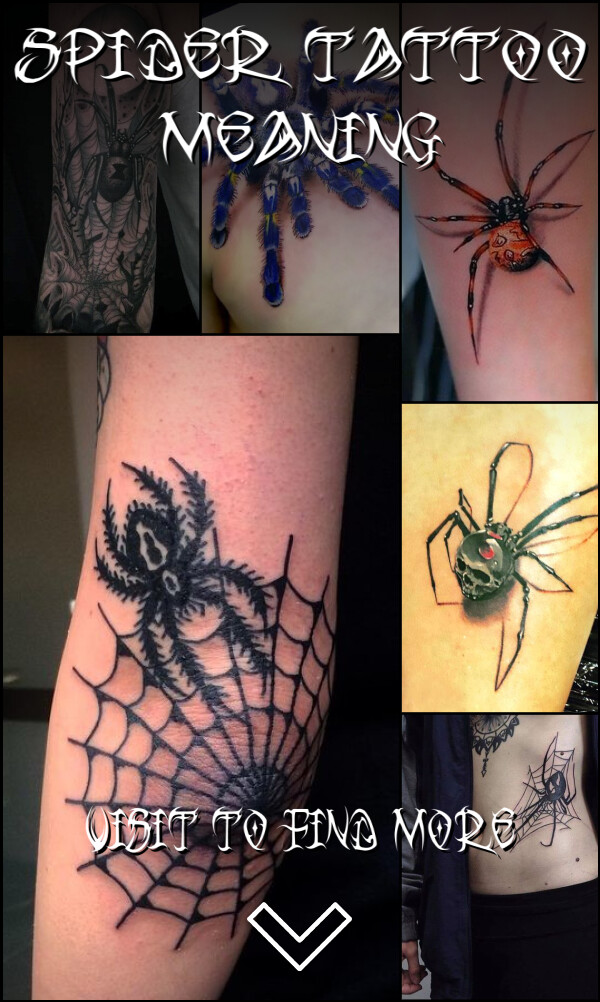 Spider Tattoo Meaning