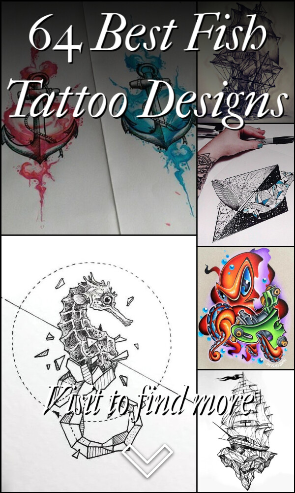 64 Best Fish Tattoo Designs