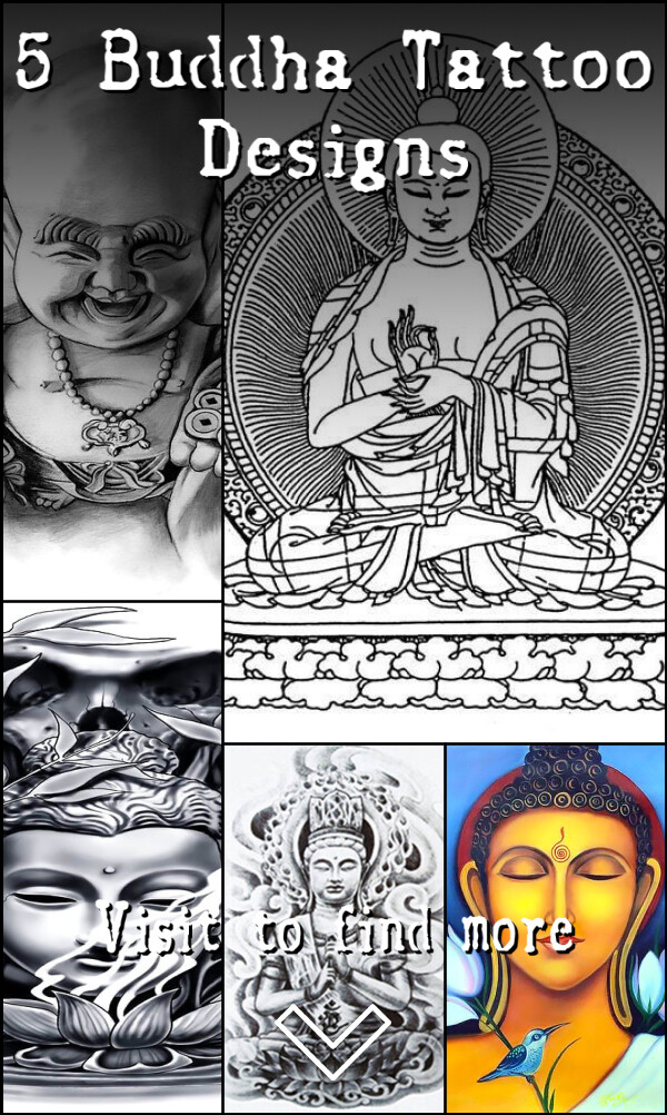 5 Buddha Tattoo Designs