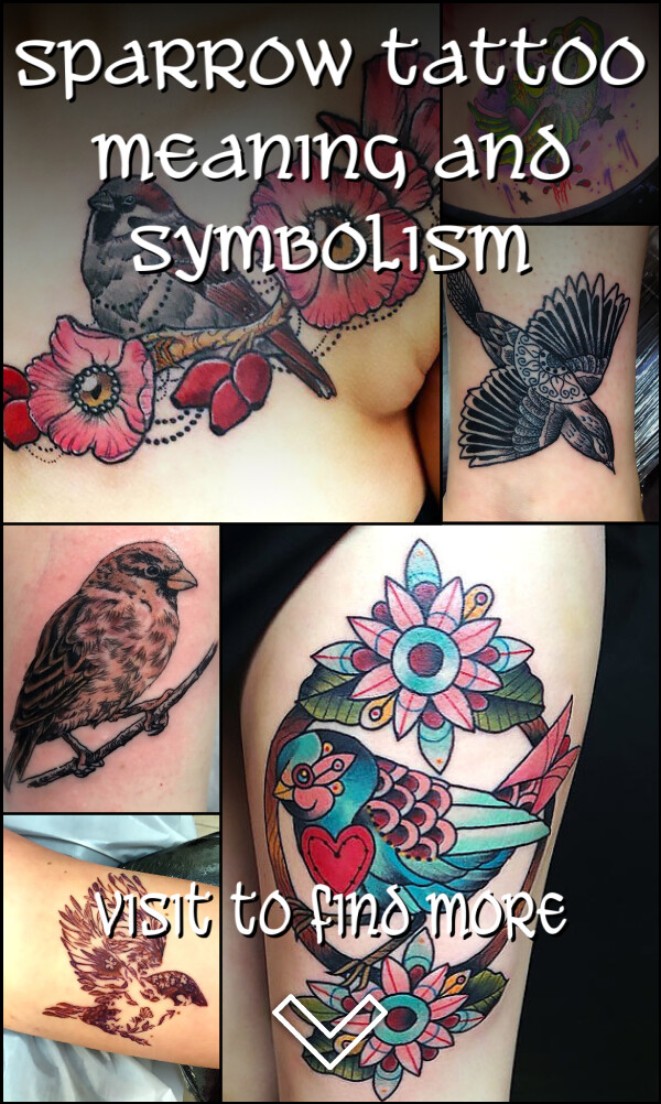 Sparrow Tattoo Meaning and Symbolism