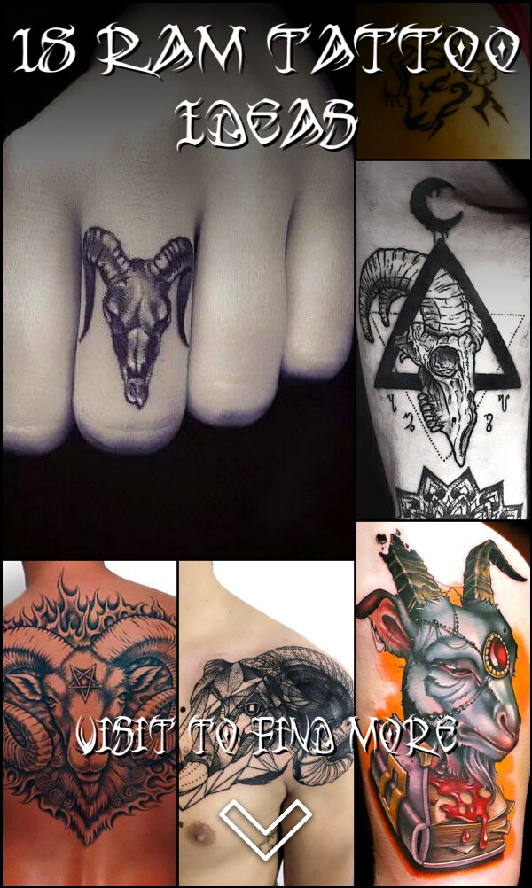 18 Ram Tattoo Ideas