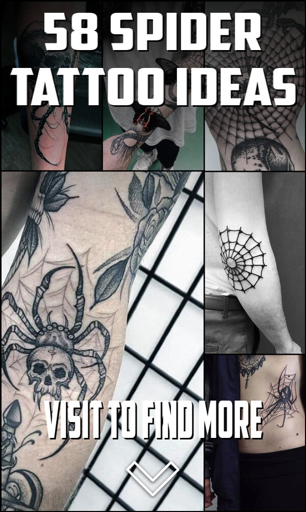 58 Spider Tattoo Ideas